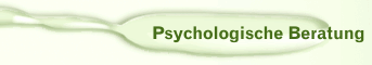 Psychologische Beratung