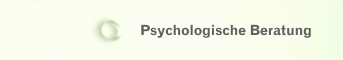 Psychologische Beratung